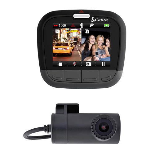 Cobra CDR 895 D Dash Cam - 1080P Full HD with Dual Camera's