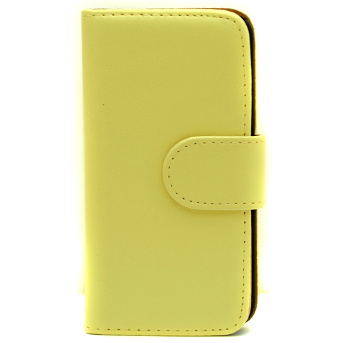 Pama Wallet Hard Frame Case To Fit iPhone5C In Yellow - IPH5CWHFCY