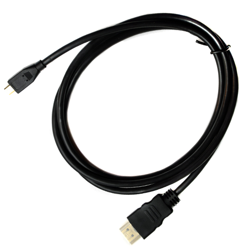 Pama Micro HDMI to HDMI Data Cable in Black 1.5M