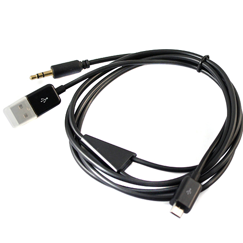 Pama Micro USB/3.5mm AUX Cable