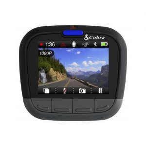 Cobra CDR 855 HD Dash Cam - 1080P Full HD Video Bluetooth and GPS