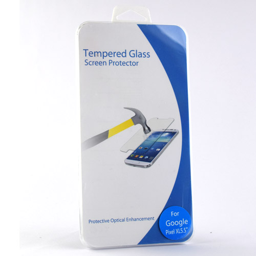 Pama Clear Tempered Glass Screen Protector For Google Pixel XL 5.5 Inch- 1 Per Pack