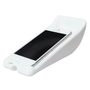 Vibe Slick Cheese Speaker For iPhone5 In White