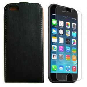 Pama Hard Frame Case For iPhone6 Plus In Black -Includes 3 Screen Protectors FOC