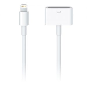 Genuine Apple Lightning To 30-pin Adapter (0.2m) Retail Packed - MD824ZMA