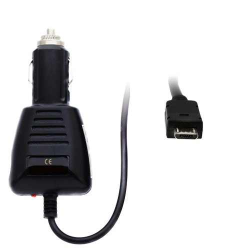 Pama 12/24v In Car Charger with 2m Straight Lead and Micro USB Plug 1A Boxed