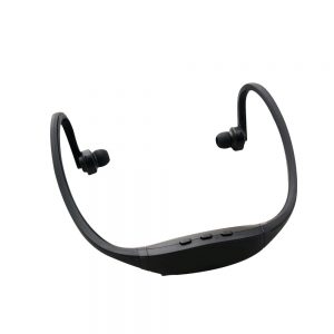Pama Plug N Go 265 - Bluetooth Sports Neckband Headset With Mic/Remote - Black
