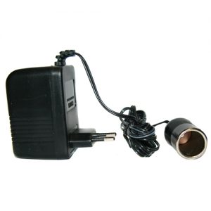Pama 12 Volt Mains Adaptor with Cig Plg - 2 Pin Euro Plug - PSU12VCIGEU