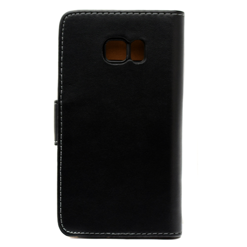 Pama Wallet Hard Frame Case In Black For SamsungS7