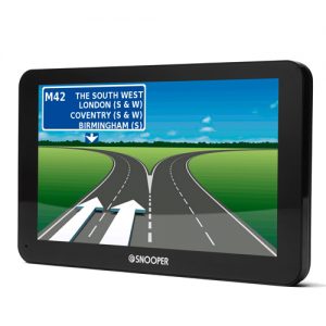 Snooper S6800 7 Inch Bus and Coach SatNav with Extended European Mapping