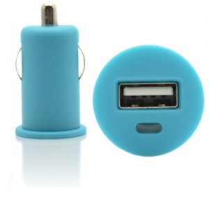 Pama Universal USB In Car Charger In Blue 1A - USBMSCBL