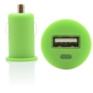 Pama Universal USB In Car Charger In Green 1A - USBMSCGN